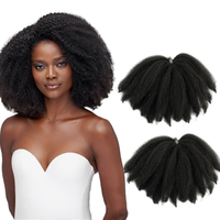 <strong>Best</strong> <strong>Selling</strong> Bulk Sale Afro Marley Kinky Curly Bulk Crochet Braids Synthetic Braiding Bulk Hair 8" 40gram for Any Occasion