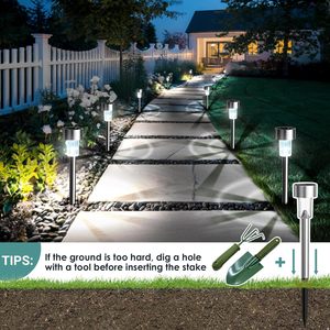 Luces Solares <span class=keywords><strong>para</strong></span> Exteriores, LED ABS, Paquete de 12, Sensor de Movimiento, IP44, Impermeables, <span class=keywords><strong>para</strong></span> Jardín, Patio, Césped y Paisaje - Product Image 3