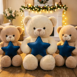 Factory Wholesale Cartoon <strong>Teddy</strong> Bear Plush Toys Cute Gifts Customized Logo Claw Machine Dolls pp Cotton Super Soft Plush Stress - Product Image 3
