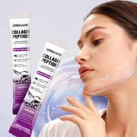 Poudre de protéines de collagène hydrolysé OEM, types I, II, III, avec biotine, acide hyaluronique, vitamine C, bovin et marin, pour la peau adulte