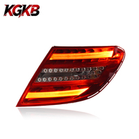 KGKB LED-Rückleuchten-Set für Benz C180 C200 C260 W204 2007-2014 Blinkende Blinker OEM-Ersatz Plug & Play
