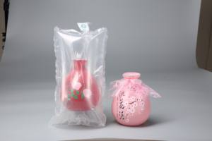 壊れやすい製品や化粧品用のバッグに入った透明な耐衝撃性透明プラスチックインフレータブルエアバッグ - Product Image 3