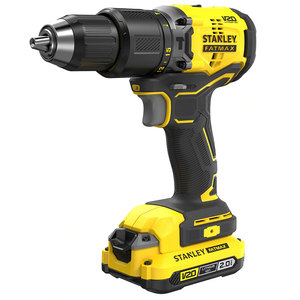 Stanley®ฟัทแมกซ์®สว่านกระแทกไร้สายแบบไม่มีแปรงถ่าน18V ปรับความเร็วได้สำหรับ Batteries-SFMCD715D2K-QW DIY 2 x 2Ah V20 Li-ion - Product Image 2