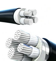 Câble d'alimentation basse tension en aluminium XLPE 0,6/1 KV, indice de protection IP54, pour distribution primaire