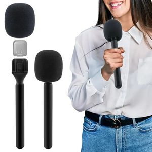 Mini không dây Lavalier Microphone độ trễ thấp có thể sạc lại clip trên ve áo Mic cho iPhone <span class=keywords><strong>Android</strong></span> Máy tính bảng vlogging podcast - Product Image 3