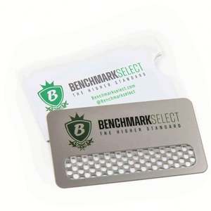 Custom Stainless Steel Silver Metal Grinder <b>Card</b> Gold - Product Image 6