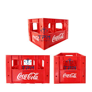 Máquina de serigrafía automática TPM de 2 colores para cajas de plástico de bebidas, cerveza y refrescos. - Product Image 5