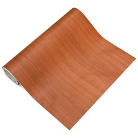 Rouleaux de film vinyle PVC texturé décoratif en plastique pour meubles