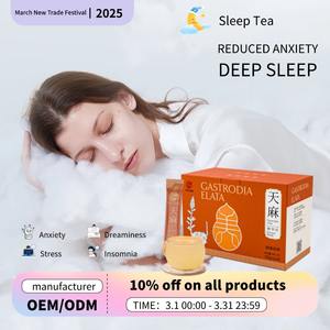 Suplemento de hierbas para mejorar la calidad del sueño Extracto de Rhizoma Gastrodiae para adultos - Product Image 5