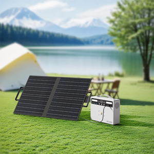 All'ingrosso 300W per campeggio esterno portatile di riserva di energia ricaricabile generatore solare elettrico portatile centrale elettrica - Product Image 4