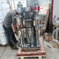 Machine d'extraction hydraulique de graines, 1 petite machine, extracteur d'huile d'olive/abricot