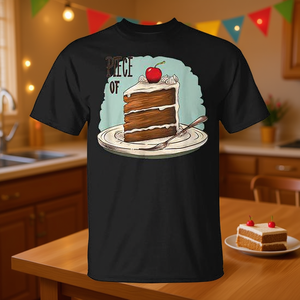 Camiseta Piece Of Cake para niños y niñas con diseño de disfraz de dulces - Product Image 3