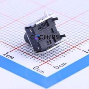 K2-1102HW-H4CW-01 Tactile Switch SMD Switch Single Pole Single Throw Round Button 2.5N Horizontal Mount - Product Image 2