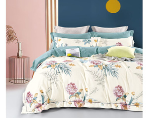 Conjuntos de Capa de Edredom de Algodão Luxuosos Personalizados com Estampa, Novos Conjuntos de Roupa de Cama Estampados, Conjuntos de Lençóis Estampados, Conjuntos de Lençóis com Elástico Estampados - Product Image 1