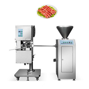 เครื่องทำไส้กรอกสเตนเลสสตีลอัตโนมัติเต็มรูปแบบ, เครื่องทำไส้กรอกกรอบ, เครื่องทำไส้กรอกแดง - Product Image 6