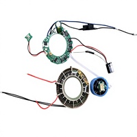 SKD PCBA et composants pour sèche-cheveux 1400W, moteur CC sans balais à ions négatifs haute vitesse 110 000 tr/min, faible bruit, économique