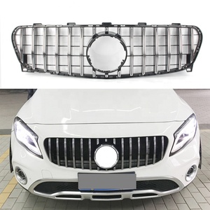 Frente cromo GT R rejilla para <span class=keywords><strong>Mercedes</strong></span> Benz X156 GLA, clase 2016, 2017, 2018, de <span class=keywords><strong>la</strong></span> <span class=keywords><strong>parrilla</strong></span> - Product Image 6