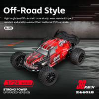 Nouvelle voiture RC WLtoys 244018, échelle 1/24, 2 roues motrices, voiture de course à grande vitesse, drift, RTR, jouet en stock, livraison rapide, voiture RC à grandes roues