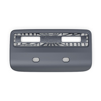 Cache de ventilation de climatisation pour sièges arrière pour Model Y Standard 2026 – Nettoyage facile – Accessoires intérieurs de voiture
