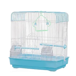 Wholesale Top Quality Cheap Hanging Simple Bird Cages export Parrot Breeding Pet Cage for birds