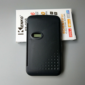 Calculatrice scientifique Kenko Kk105b noire, alimentée par piles, pour les examens des étudiants - Product Image 1