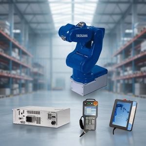 Robot Industrial Moto Mini de 6 Ejes, Carga Útil de 0.5 kg, Radio de Trabajo Máximo de 350 mm, Paletización, IP67, Función PLC, Motor - Product Image 1