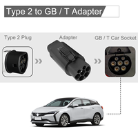 Adaptateur de chargeur de véhicule électrique neuf, type 2 vers GB/T, 32A 7kW/22kW 220V/380V IP54, adaptateur de charge pour voiture