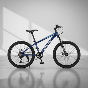 Bicicleta de Montaña Urbana con Cuadro de Aluminio, Palanca de Cambios RV100, Frenos de Disco Traseros de 7 Velocidades, Neumáticos de 2.35'', Horquilla de Suspensión de 42 mm, para Carreras - Product Image 2