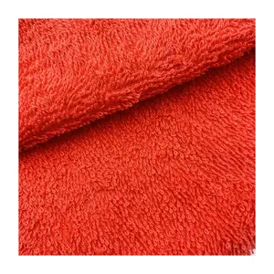 High Quality Double Side Knitted Drool Towel Wool Circle Polyester Cotton Microfiber Terry Cloth Fabric