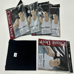 1.38美元型号ZLF014单线胸<span class=keywords><strong>M</strong></span>-2XL批发追逐鹿棉定制单线男式背心 - Product Image 2