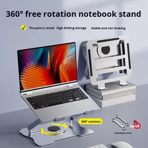 Nuevo Soporte Plegable Metálico Giratorio de 360 Grados <span class=keywords><strong>JDA</strong></span>-X3-XM para iPad y Tablets - Product Image 3