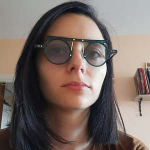 Lunettes de soleil rondes unisexes Cy-98105, monture en PC, protection UV400, style tendance, couleur noire - Product Image 4