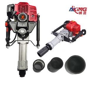 Mesin <span class=keywords><strong>Pile</strong></span> <span class=keywords><strong>Driver</strong></span> Rig Pengeboran Pemasangan Sekrup Tanah Surya Bensin 4 Tak - Product Image 2