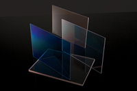 Panneau de protection contre le brouillard en plastique, panneau en plexiglas, transparent, 10 pièces
