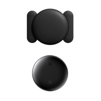 Colliers pour animaux de compagnie compatibles avec Apple AirTag GPS Tracker en plastique ABS, plus résistants à l'eau, autonomie de la batterie de 365 jours, compatibles Android/iOS