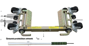 Wholesale High Quality Manganese Steel Car Wheel <strong>Dolly</strong> Mover Tool Set 360 Degree Rotating Tyre Moving Skate - Product Image 5
