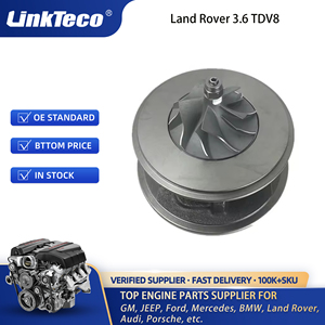 Cartucho Turbo izquierdo Linkteco para Land <span class=keywords><strong>Rover</strong></span> 3,6 TDV8 <span class=keywords><strong>200</strong></span> Kw 272 HP 2005-2009 6H4Q-6K682-HF 6H4Q-6K682-HG LR004040 LR004527 - Product Image 5