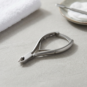 Professional Stainless Steel Cuticle Nipper 12.5mm Flat Jaw Pointed Tip <b>Nail</b> <b>Tool</b> for Manicure Pedicure Salon Use - Product Image 4