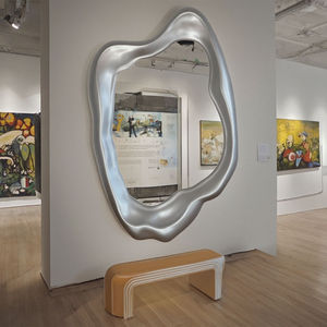 Customized Modern Luxury Vintage Style Decor <strong>Mirror</strong> European Art <strong>Deco</strong> Design with Irregular Shape Frame for Hotels Weddings - Product Image 5