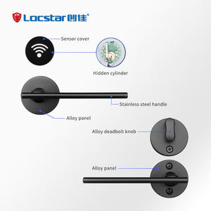 Locstar Security Electronic Cerradura Inteligente Keyless Entry Rfid Card Hotel <strong>Door</strong> Lock with Management Software System - Product Image 6