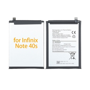 Batería de Litio Recargable de 5000mAh y 0 Ciclos para Teléfono Móvil Tecno Infinix Note 40s BL-490X, Productos Digitales en Stock - Product Image 1