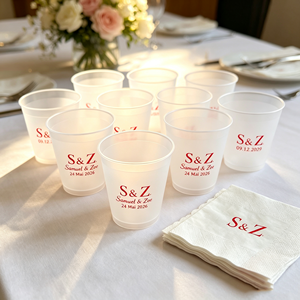 Vasos de Plástico Personalizados con Logotipo, 12oz, 16oz, 22oz, Vasos de Plástico Ecológicos sin BPA para Estadios, Bares y Fiestas - Product Image 1