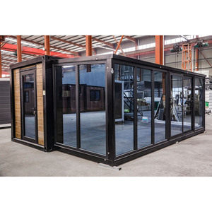 Type de tiroir de sécurité coupe-vent bâtiment Portable préfabriqué petite maison en expansion pliant Push <span class=keywords><strong>Pull</strong></span> maison - Product Image 1