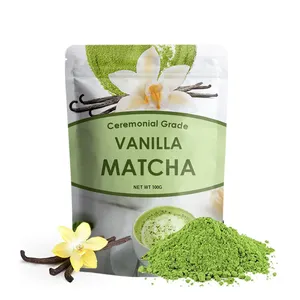 Private label organic matcha vanilla Matcha ceremonial matcha green tea powder