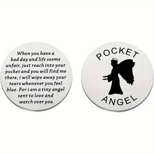 Tùy chỉnh kim loại thép không gỉ Túi Quyết Định Làm tiền xu - Product Image 1