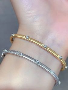 Xinfly 18kt Pure Gold Natural Diamond <b>Bracelet</b> - Product Image 2