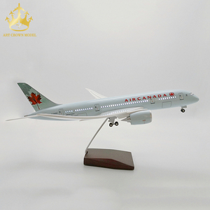 Modellino Boeing 787 Folk Art con Illuminazione e Controllo Vocale, Aereo Commerciale in Resina Scala 1/130, Regalo Aziendale - Product Image 3