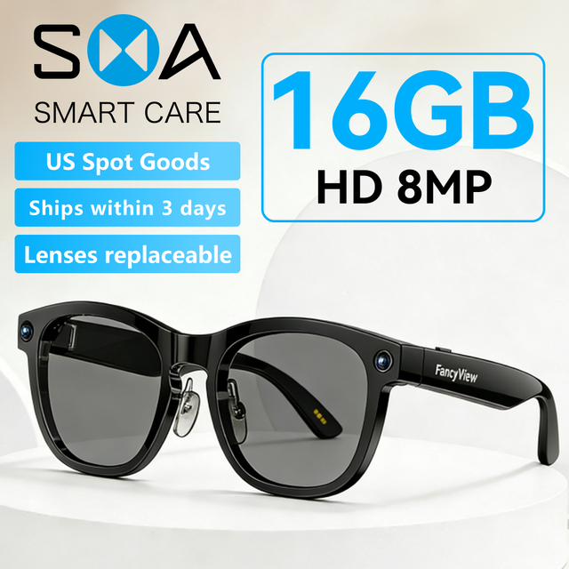 AI Smart Glasses for Men and Women with Chat GPT Bluetooth Translation Glasses with 100+ Languages Ai Glasses