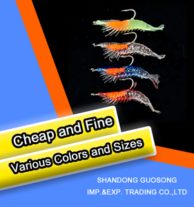 Guo Song 6cm 3g doux lumineux artificiel eau de mer et plomb d'eau douce pêche aux crevettes pêche au bar leurre - Product Image 6