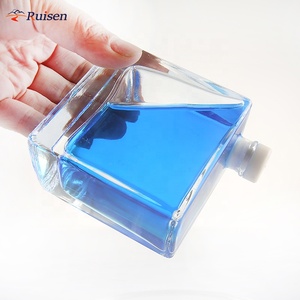 200ml di bottiglia di vetro di Vodka Super selce Mini bottiglie quadrate di <span class=keywords><strong>Whisky</strong></span> e Rum raccolta di bottiglie di vetro vuote - Product Image 2